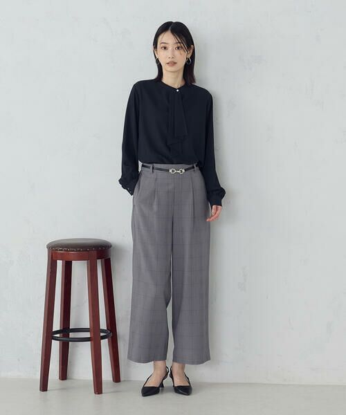 COMME CA ISM / コムサイズム シャツ・ブラウス | ボウタイ風ブラウス | 詳細18