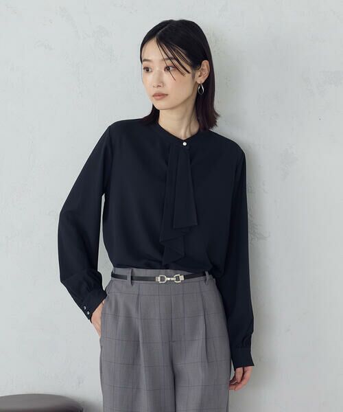COMME CA ISM / コムサイズム シャツ・ブラウス | ボウタイ風ブラウス | 詳細22
