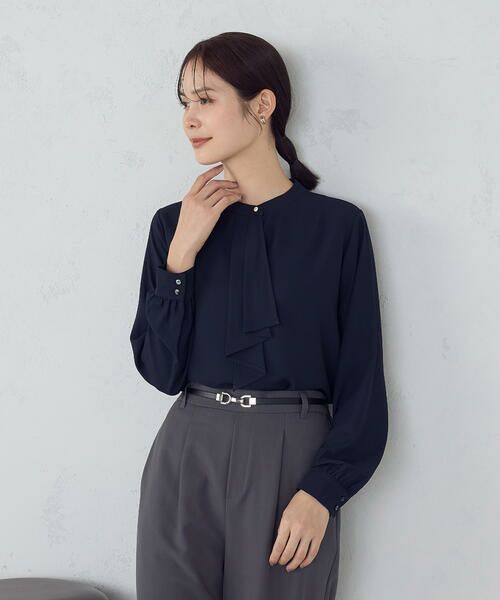 COMME CA ISM / コムサイズム シャツ・ブラウス | ボウタイ風ブラウス | 詳細24