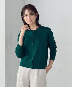 COMME CA ISM / コムサイズム カーディガン・ボレロ | 【マシンウォッシャブル】ベーシック クルーネックカーディガン