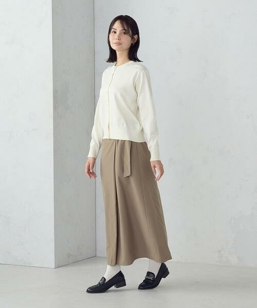 COMME CA ISM / コムサイズム カーディガン・ボレロ | 【マシンウォッシャブル】ベーシック クルーネックカーディガン | 詳細2