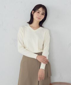 COMME CA ISM / コムサイズム ニット・セーター | 【マシンウォッシャブル】ベーシックＶネックニット