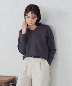 COMME CA ISM / コムサイズム ニット・セーター | 【マシンウォッシャブル】ベーシックＶネックニット