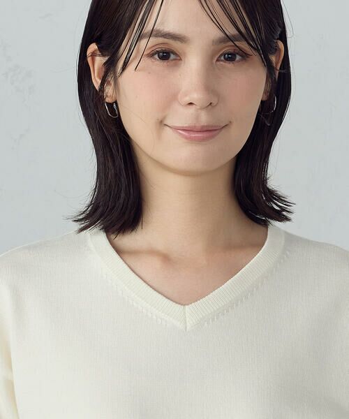 COMME CA ISM / コムサイズム ニット・セーター | 【マシンウォッシャブル】ベーシックＶネックニット | 詳細8