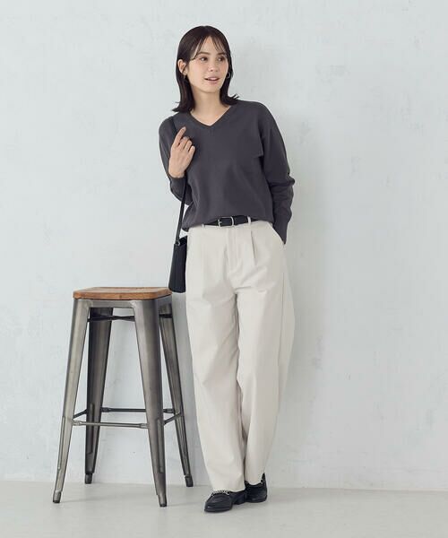 COMME CA ISM / コムサイズム ニット・セーター | 【マシンウォッシャブル】ベーシックＶネックニット | 詳細17
