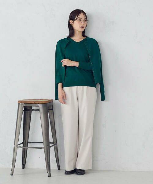 COMME CA ISM / コムサイズム ニット・セーター | 【マシンウォッシャブル】ベーシックＶネックニット | 詳細21