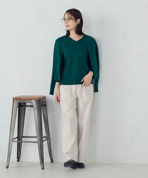 COMME CA ISM / コムサイズム ニット・セーター | 【マシンウォッシャブル】ベーシックＶネックニット | 詳細22