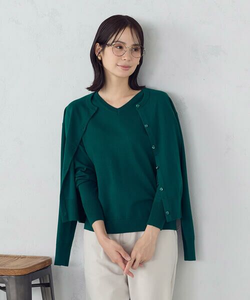 COMME CA ISM / コムサイズム ニット・セーター | 【マシンウォッシャブル】ベーシックＶネックニット | 詳細23