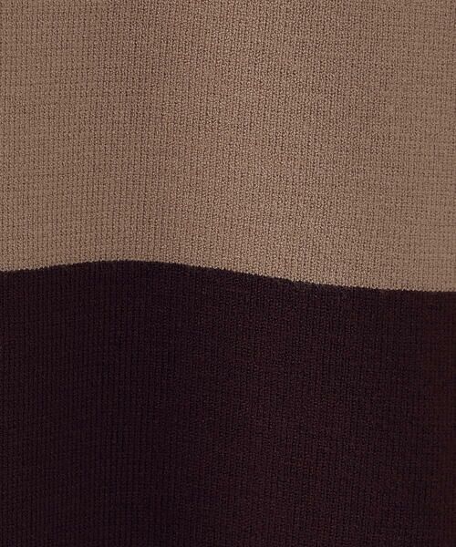 COMME CA ISM / コムサイズム ベスト | バイカラー オーバーサイズベスト | 詳細21