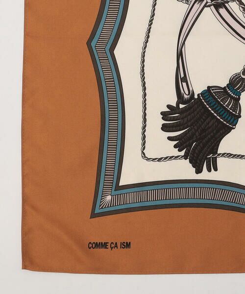 COMME CA ISM / コムサイズム マフラー・ショール・スヌード・ストール | 【リバーシブル】タッセル大判スカーフ | 詳細15