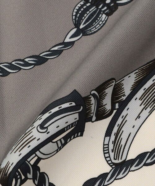 COMME CA ISM / コムサイズム マフラー・ショール・スヌード・ストール | 【リバーシブル】タッセル大判スカーフ | 詳細18