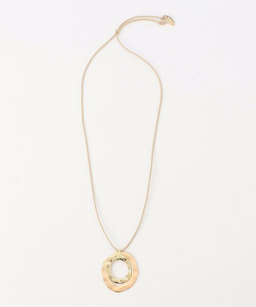COMME CA ISM / コムサイズム ネックレス・ペンダント・チョーカー | ダブルリング スライドネックレス | 詳細2