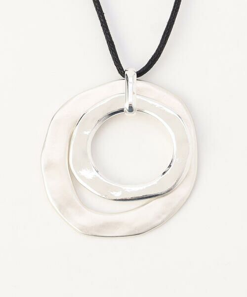 COMME CA ISM / コムサイズム ネックレス・ペンダント・チョーカー | ダブルリング スライドネックレス | 詳細6