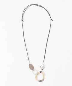 COMME CA ISM / コムサイズム ネックレス・ペンダント・チョーカー | ミックスパーツ スライドネックレス