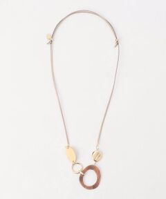 COMME CA ISM / コムサイズム ネックレス・ペンダント・チョーカー | ミックスパーツ スライドネックレス