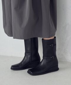 COMME CA ISM / コムサイズム ブーツ（ロング丈） | ミドル丈　バイカーブーツ