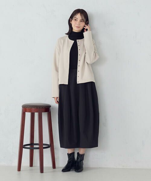 COMME CA ISM / コムサイズム ブーツ（ロング丈） | ポインテッドトゥ　ショートストレッチブーツ | 詳細1