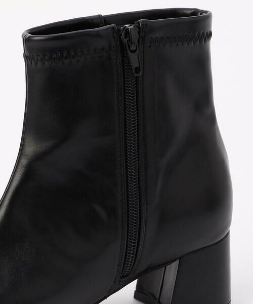 COMME CA ISM / コムサイズム ブーツ（ロング丈） | ポインテッドトゥ　ショートストレッチブーツ | 詳細9