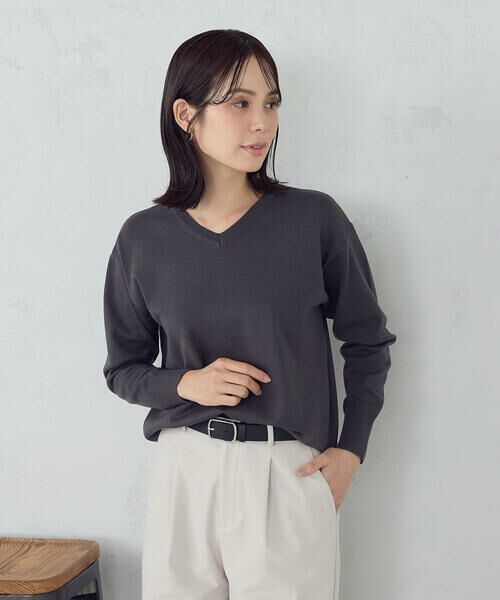 COMME CA ISM / コムサイズム ベルト・サスペンダー | フェイクレザー スクエアバックルベルト（3.0cm幅） | 詳細1