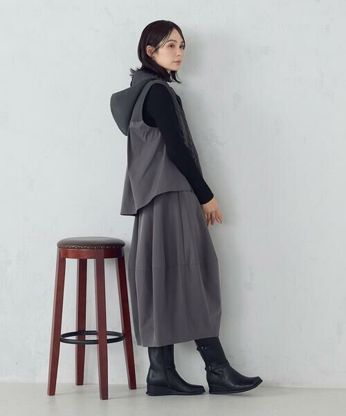 COMME CA ISM / コムサイズム ロング・マキシ丈スカート | バレルスカート | 詳細9