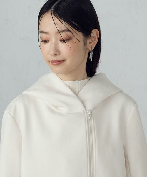 COMME CA ISM / コムサイズム ブルゾン | スエード調ジャージー×キルティングブルゾン | 詳細15