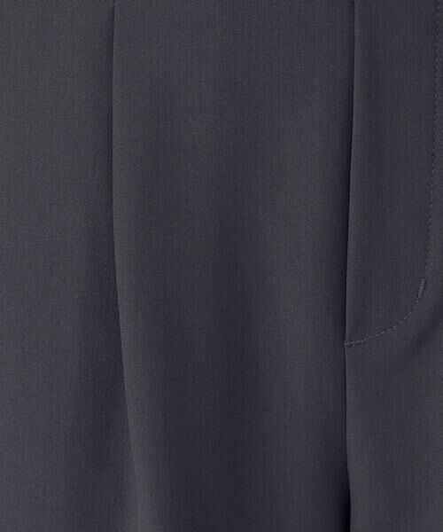 COMME CA ISM / コムサイズム その他パンツ | 【美しいベーシックパンツ】ポリエステルレーヨンストレッチ ワイドパンツ | 詳細13