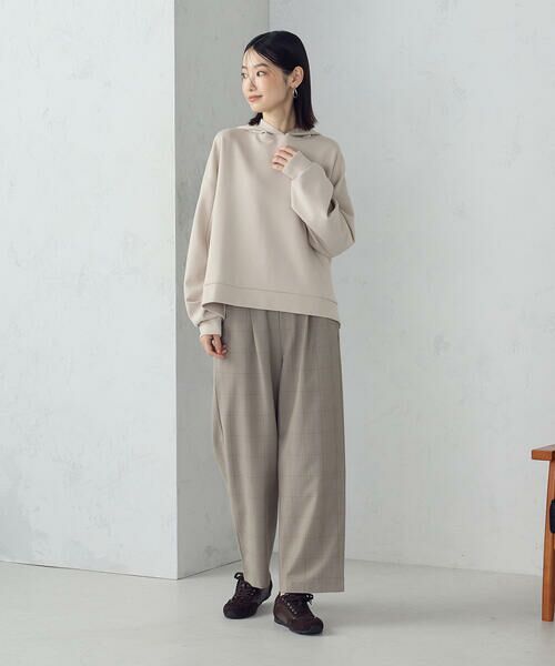 COMME CA ISM / コムサイズム その他パンツ | 【美しいベーシックパンツ】ポリエステルレーヨンストレッチ ワイドパンツ | 詳細17