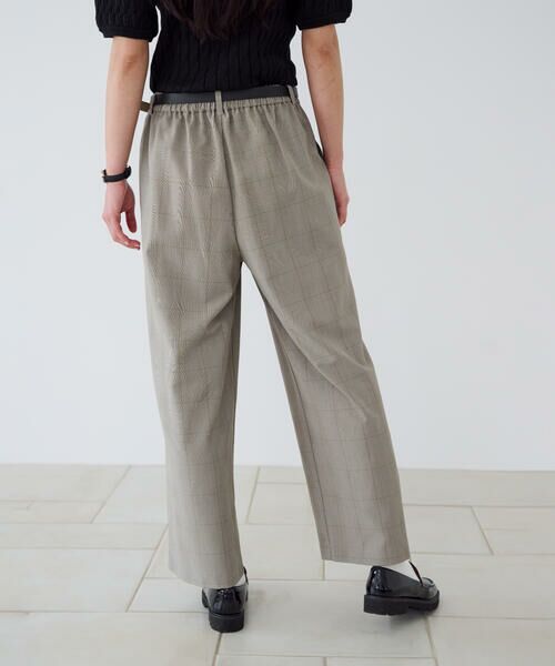 COMME CA ISM / コムサイズム その他パンツ | 【美しいベーシックパンツ】ポリエステルレーヨンストレッチ ワイドパンツ | 詳細16