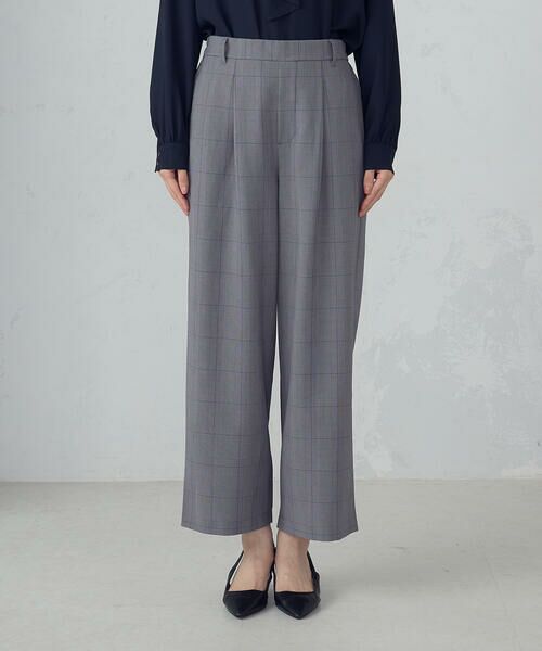 COMME CA ISM / コムサイズム その他パンツ | 【美しいベーシックパンツ】ポリエステルレーヨンストレッチ ワイドパンツ | 詳細25