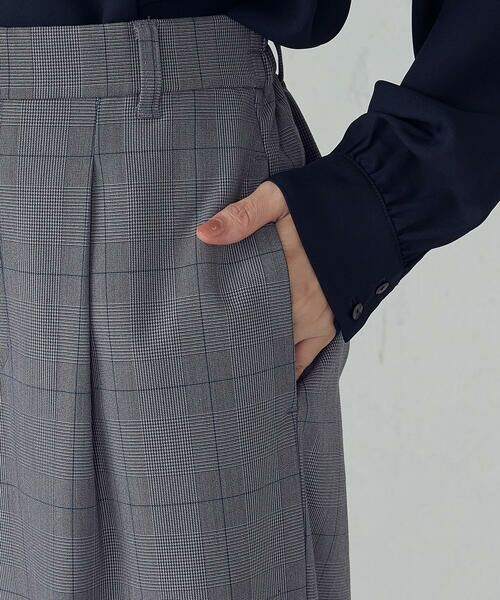 COMME CA ISM / コムサイズム その他パンツ | 【美しいベーシックパンツ】ポリエステルレーヨンストレッチ ワイドパンツ | 詳細29