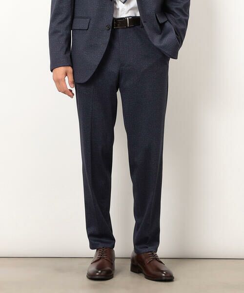 COMME CA ISM/コムサイズム 【セットアップ対応】デニムライクプリントジャージー パンツ ネイビー L COMME CA ISM/コムサイズム 【セットアップ対応】デニムライクプリントジャージー パンツ ネイビー L