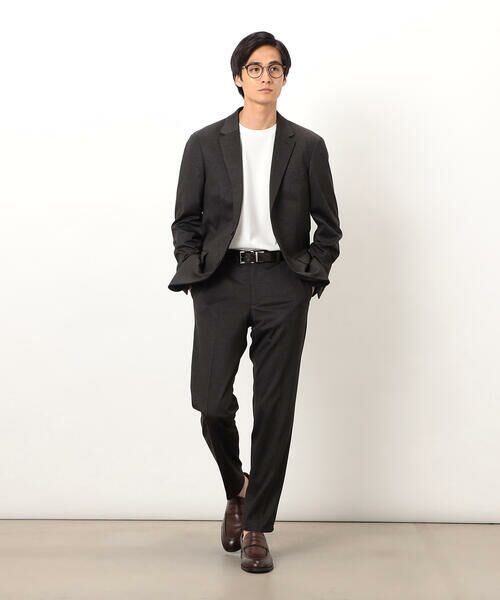 COMME CA ISM / コムサイズム セットアップ | 【セットアップ対応】デニムライクプリントジャージー パンツ | 詳細17