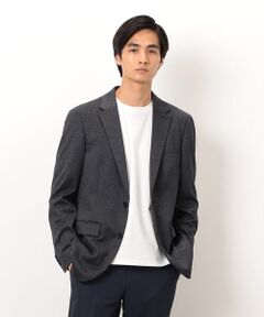 COMME CA ISM / コムサイズム セットアップ | 【セットアップ対応】デニムライクプリントジャージー ジャケット