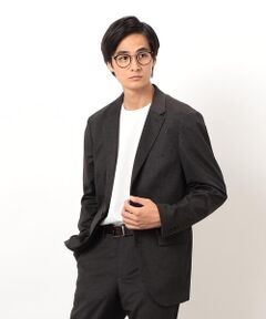 COMME CA ISM / コムサイズム セットアップ | 【セットアップ対応】デニムライクプリントジャージー ジャケット