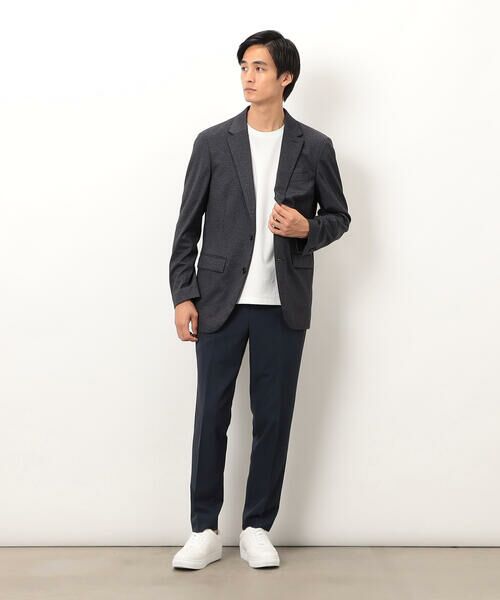 COMME CA ISM / コムサイズム セットアップ | 【セットアップ対応】デニムライクプリントジャージー ジャケット | 詳細2