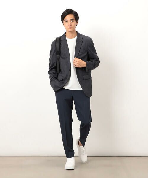 COMME CA ISM / コムサイズム セットアップ | 【セットアップ対応】デニムライクプリントジャージー ジャケット | 詳細3