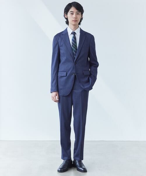 COMME CA ISM / コムサイズム セットアップ | 【セットアップ対応】デニムライクプリントジャージー ジャケット | 詳細12