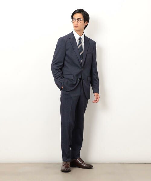 COMME CA ISM / コムサイズム セットアップ | 【セットアップ対応】デニムライクプリントジャージー ジャケット | 詳細13