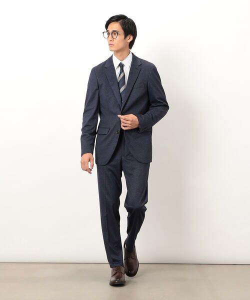 COMME CA ISM / コムサイズム セットアップ | 【セットアップ対応】デニムライクプリントジャージー ジャケット | 詳細14