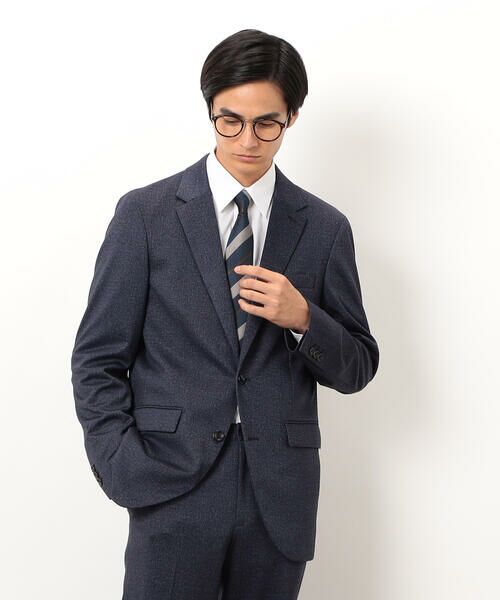 COMME CA ISM / コムサイズム セットアップ | 【セットアップ対応】デニムライクプリントジャージー ジャケット | 詳細16