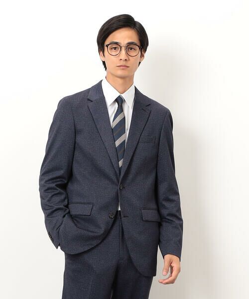 COMME CA ISM / コムサイズム セットアップ | 【セットアップ対応】デニムライクプリントジャージー ジャケット | 詳細17