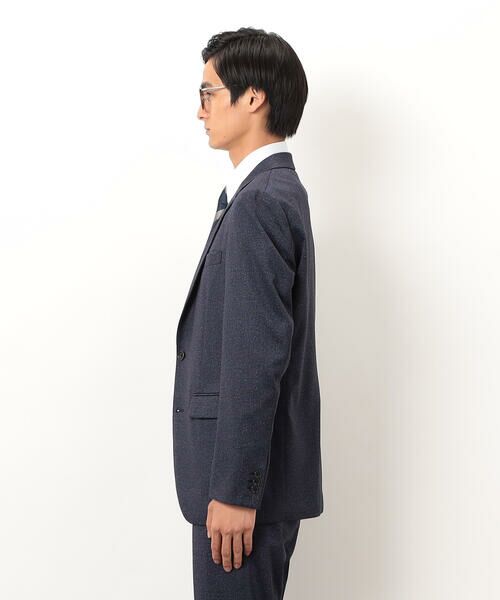 COMME CA ISM / コムサイズム セットアップ | 【セットアップ対応】デニムライクプリントジャージー ジャケット | 詳細19