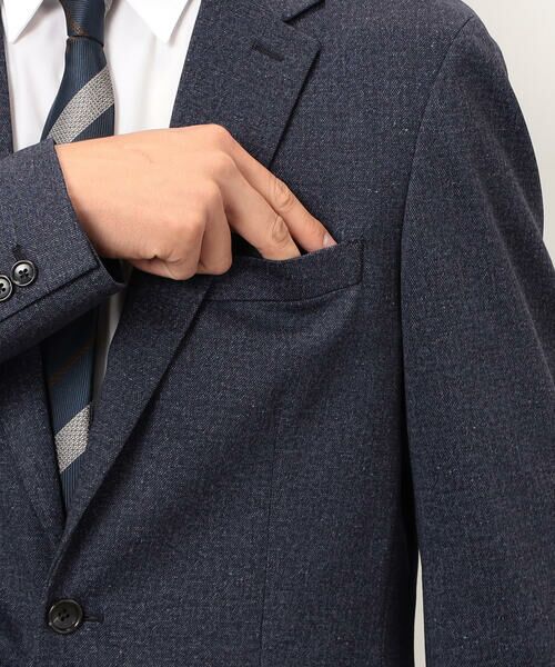 COMME CA ISM / コムサイズム セットアップ | 【セットアップ対応】デニムライクプリントジャージー ジャケット | 詳細22