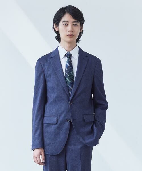 COMME CA ISM / コムサイズム セットアップ | 【セットアップ対応】デニムライクプリントジャージー ジャケット | 詳細10