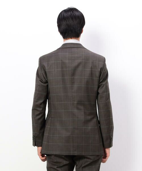 COMME CA ISM / コムサイズム セットアップ | YUNSA ウインドペン／かすれチェック クラシック３ピーススーツ | 詳細18
