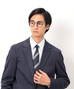 COMME CA ISM / コムサイズム ネクタイ | クラシック レジメン柄 ネクタイ