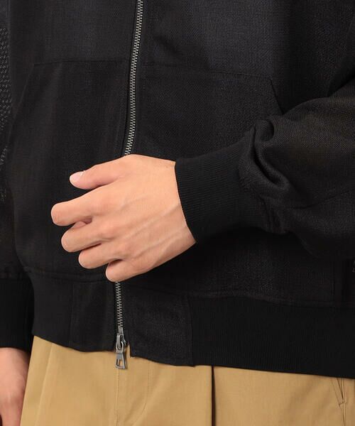 COMME CA ISM / コムサイズム ブルゾン | カラミメッシュ MA-1ブルゾン | 詳細10