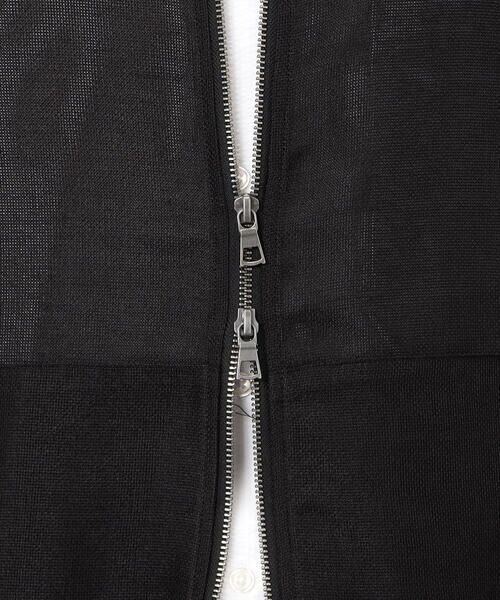 COMME CA ISM / コムサイズム ブルゾン | カラミメッシュ MA-1ブルゾン | 詳細13
