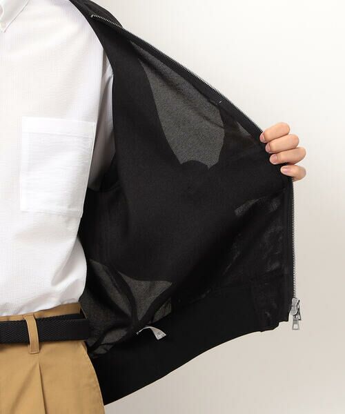 COMME CA ISM / コムサイズム ブルゾン | カラミメッシュ MA-1ブルゾン | 詳細14