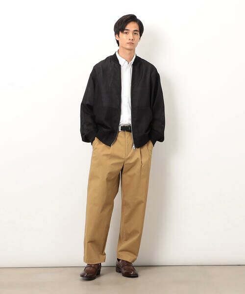 COMME CA ISM / コムサイズム ブルゾン | カラミメッシュ MA-1ブルゾン | 詳細3